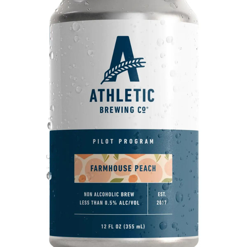 Athletic Brewing Farmhouse Peach